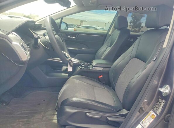 JHMZC5F13KC005754 2019 HONDA CLARITY Gray Вид салону спереду