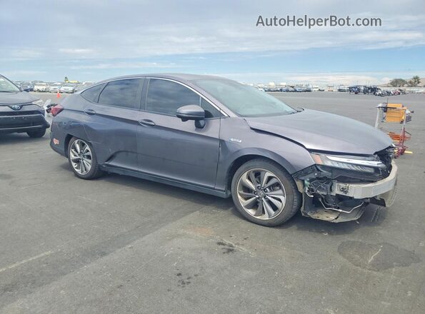 JHMZC5F13KC005754 2019 HONDA CLARITY Gray Передня права чверть