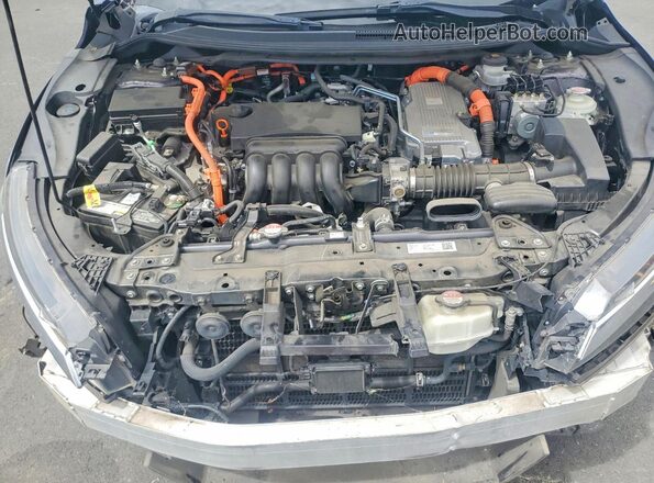 JHMZC5F13KC005754 2019 HONDA CLARITY Gray Вид задньої частини салону
