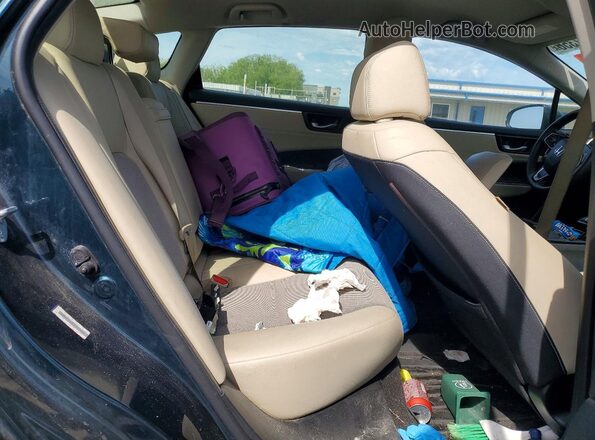 JHMZC5F14JC015496 2018 HONDA CLARITY Blue Вид задніх сидінь