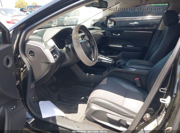 JHMZC5F14JC016681 2018 HONDA CLARITY Black Widok wnętrza z przodu