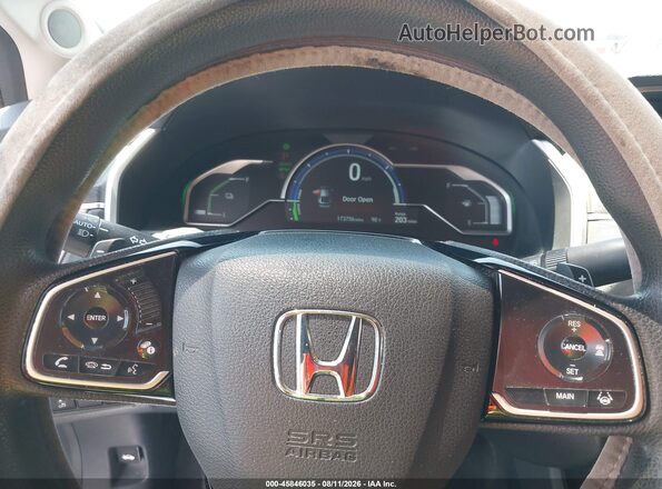JHMZC5F14JC016681 2018 HONDA CLARITY Black Widok tylnych siedzeń