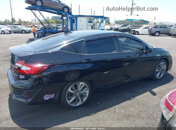 JHMZC5F14JC016681 2018 HONDA CLARITY Black Widok wnętrza z tyłu