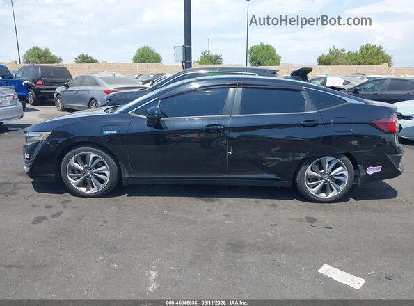 JHMZC5F14JC016681 2018 HONDA CLARITY Black Widok wnętrza 360 stopni
