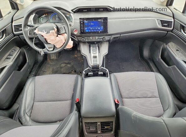 JHMZC5F14JC023730 2018 HONDA CLARITY Gray წინა პანელის ხედი