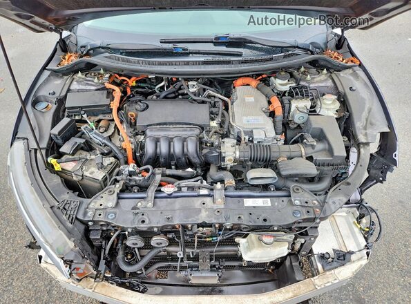 JHMZC5F14JC023730 2018 HONDA CLARITY Gray უკანა სალონის ხედი