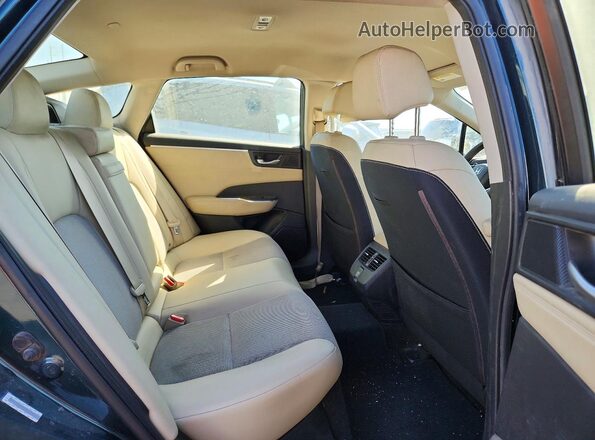JHMZC5F15JC008394 2018 HONDA CLARITY Green უკანა სავარძლების ხედი