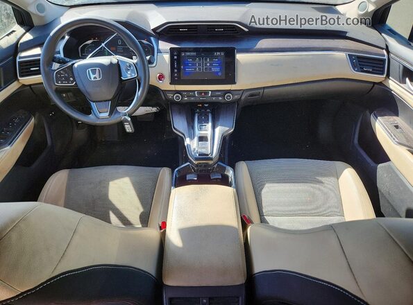JHMZC5F15JC008394 2018 HONDA CLARITY Green წინა პანელის ხედი
