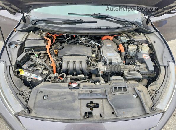 JHMZC5F15KC006159 2019 HONDA CLARITY Charcoal Вид задньої частини салону