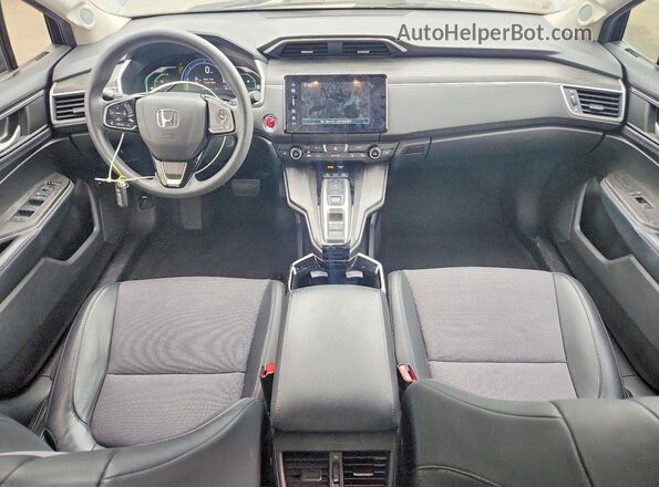 JHMZC5F15KC006159 2019 HONDA CLARITY Charcoal Вид панелі приладів