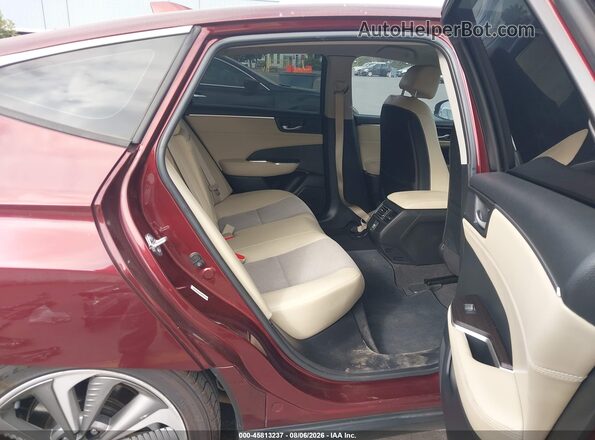 JHMZC5F16JC006685 2018 HONDA CLARITY Burgundy Widok naklejki z numerem VIN