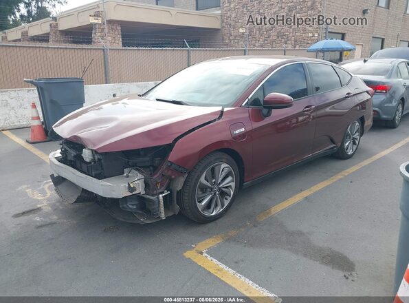 JHMZC5F16JC006685 2018 HONDA CLARITY Burgundy Przód lewy