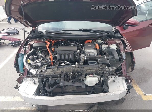 JHMZC5F16JC006685 2018 HONDA CLARITY Burgundy Widok z tyłu