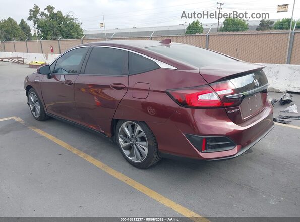 JHMZC5F16JC006685 2018 HONDA CLARITY Burgundy Tył lewy
