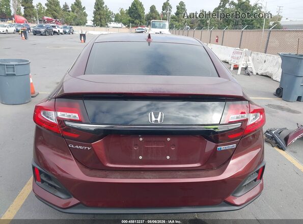 JHMZC5F16JC006685 2018 HONDA CLARITY Burgundy 