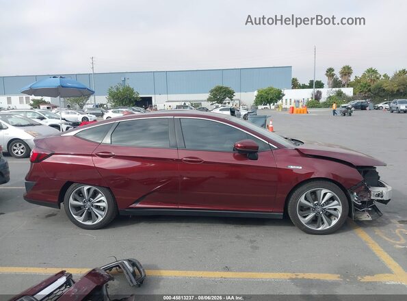 JHMZC5F16JC006685 2018 HONDA CLARITY Burgundy Widok wnętrza 360 stopni
