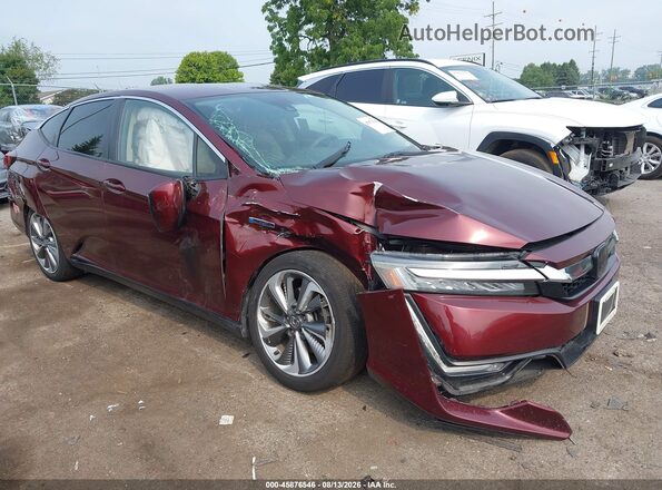 JHMZC5F16JC013961 2018 HONDA CLARITY Burgundy Вид спереду