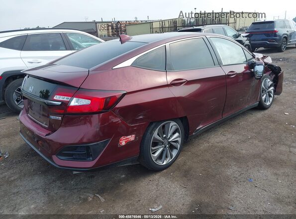JHMZC5F16JC013961 2018 HONDA CLARITY Burgundy Задня права чверть