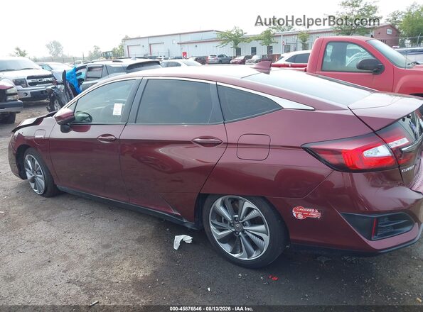 JHMZC5F16JC013961 2018 HONDA CLARITY Burgundy Панорамний вид салону 360°