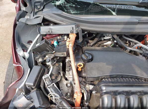 JHMZC5F16JC013961 2018 HONDA CLARITY Burgundy 