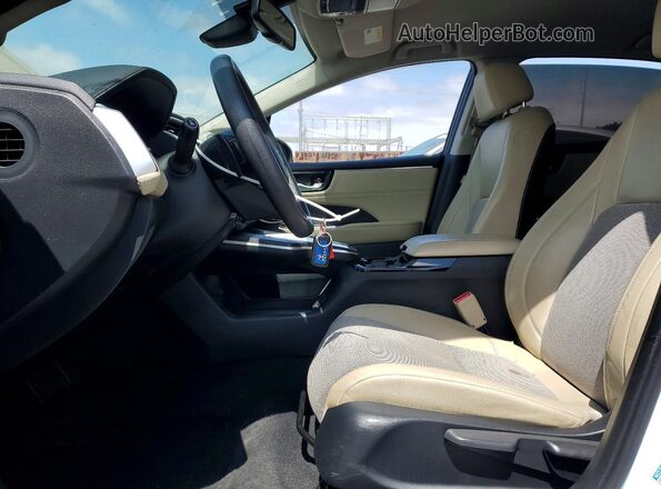 JHMZC5F16KC001357 2019 HONDA CLARITY White Սալոնի դիմացի տեսք