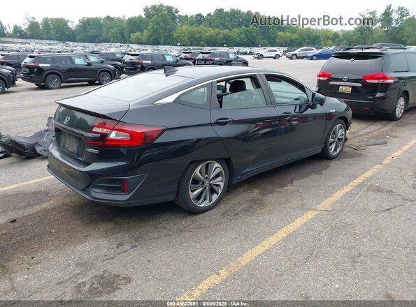 JHMZC5F17JC001995 2018 HONDA CLARITY Black Задня права чверть