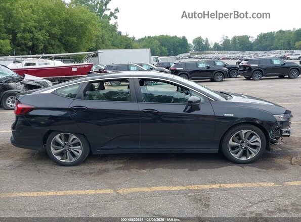 JHMZC5F17JC001995 2018 HONDA CLARITY Black Вид задньої частини салону