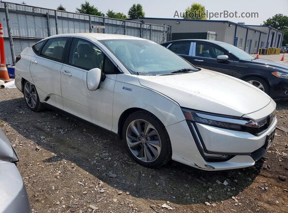 JHMZC5F17JC010535 2018 HONDA CLARITY White Przód prawy