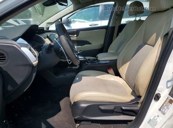 JHMZC5F17JC010535 2018 HONDA CLARITY White Widok wnętrza z przodu