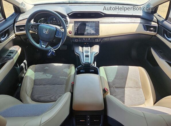 JHMZC5F17KC001920 2019 HONDA CLARITY White წინა პანელის ხედი
