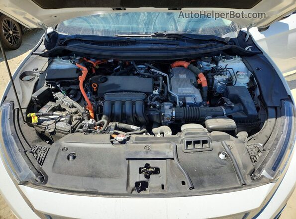 JHMZC5F17KC001920 2019 HONDA CLARITY White უკანა სალონის ხედი