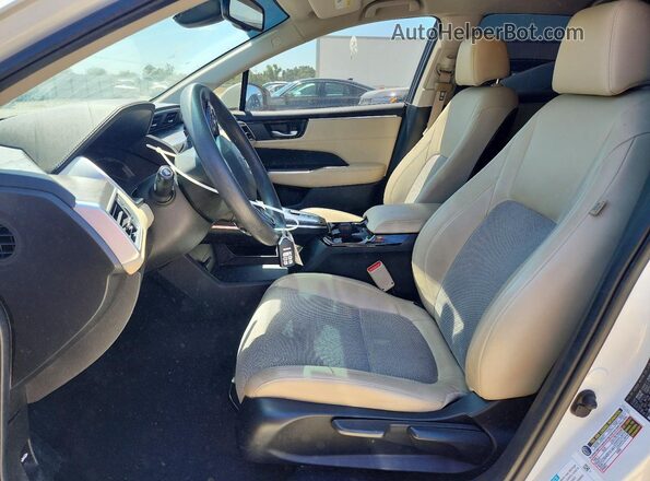 JHMZC5F17KC001920 2019 HONDA CLARITY White წინა სალონის ხედი