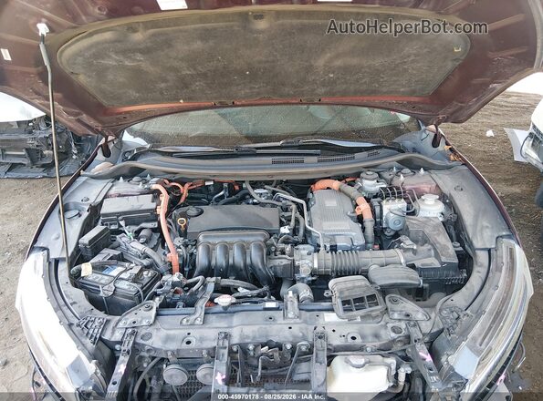 JHMZC5F19JC004638 2018 HONDA CLARITY Burgundy Widok z tyłu
