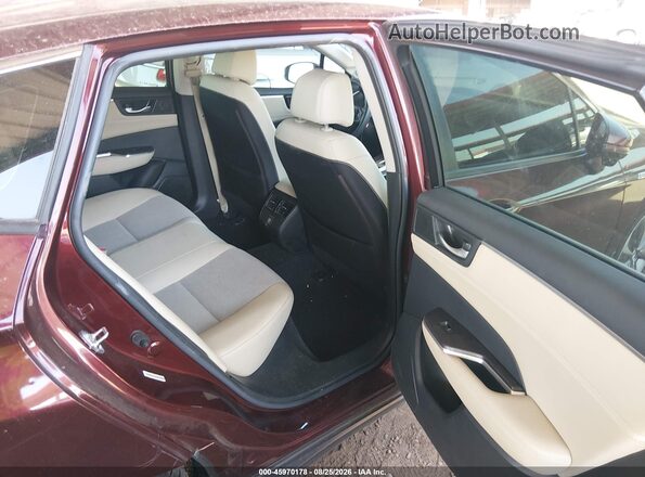 JHMZC5F19JC004638 2018 HONDA CLARITY Burgundy Widok naklejki z numerem VIN