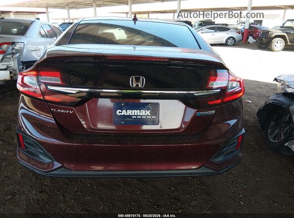 JHMZC5F19JC004638 2018 HONDA CLARITY Burgundy 