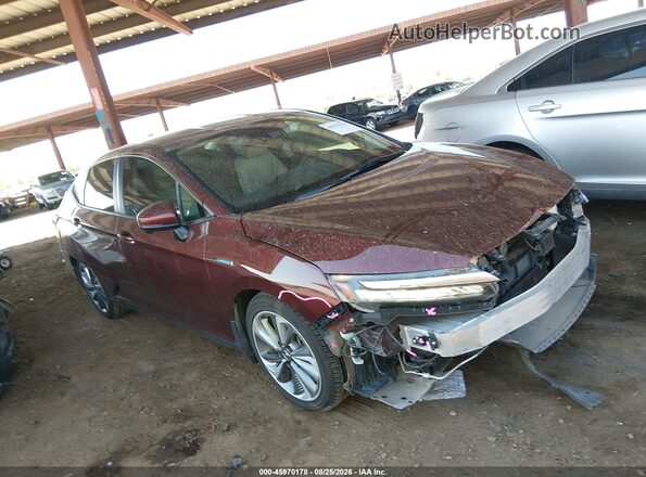 JHMZC5F19JC004638 2018 HONDA CLARITY Burgundy 
