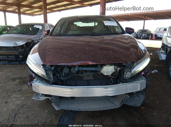 JHMZC5F19JC004638 2018 HONDA CLARITY Burgundy Widok wnętrza z tyłu
