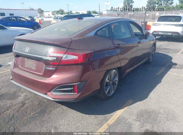 JHMZC5F19JC004641 2018 HONDA CLARITY Maroon Tył prawy