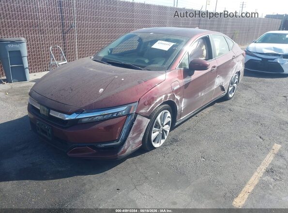 JHMZC5F19JC004641 2018 HONDA CLARITY Maroon Przód lewy