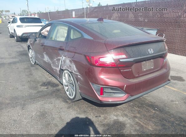 JHMZC5F19JC004641 2018 HONDA CLARITY Maroon Tył lewy