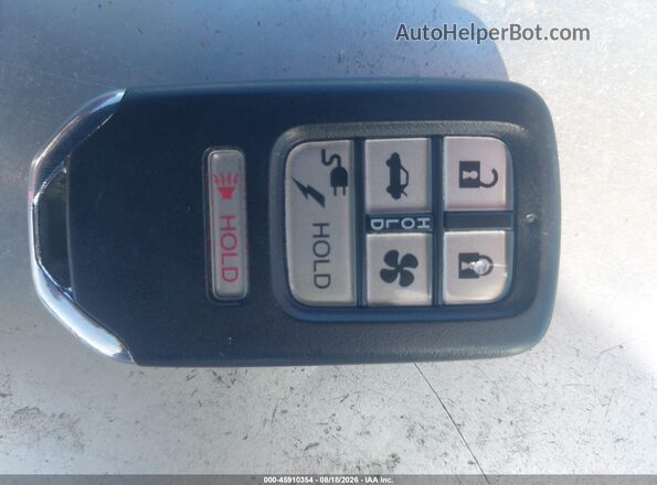 JHMZC5F19JC004641 2018 HONDA CLARITY Maroon Widok deski rozdzielczej