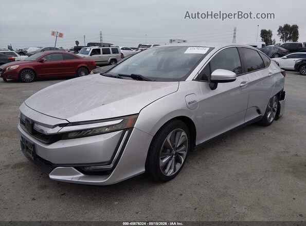 JHMZC5F1XJC007192 2018 HONDA CLARITY Silver Առջևի ձախ երեք քառորդ տեսարան