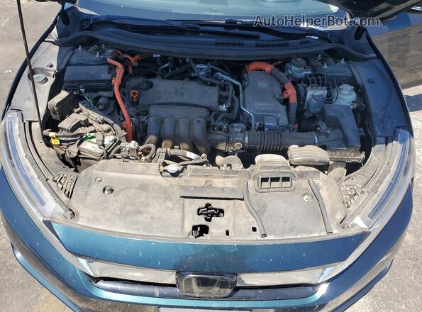 JHMZC5F1XJC019102 2018 HONDA CLARITY Green Вид задньої частини салону