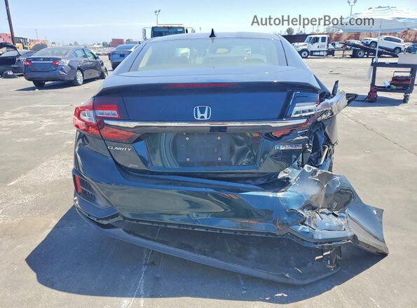 JHMZC5F1XJC019102 2018 HONDA CLARITY Green Вид ззаду
