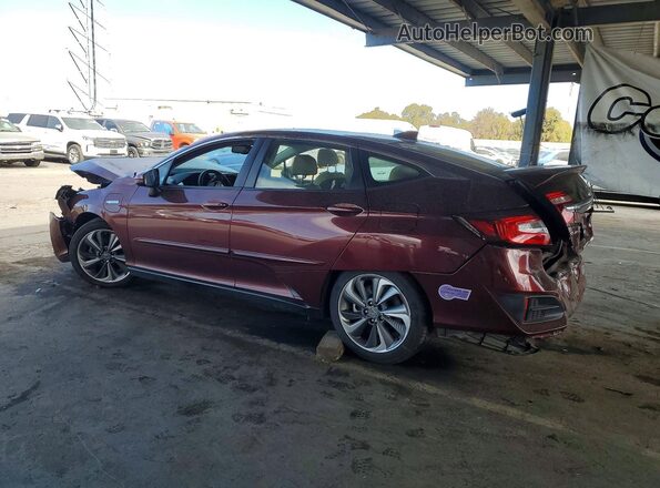 JHMZC5F1XJC021433 2018 HONDA CLARITY Burgundy Задня ліва чверть