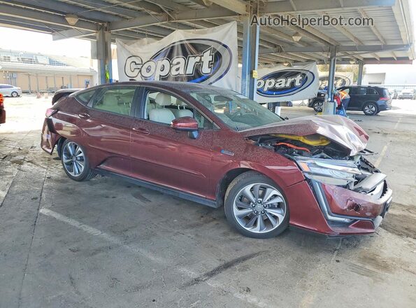 JHMZC5F1XJC021433 2018 HONDA CLARITY Burgundy Передня права чверть