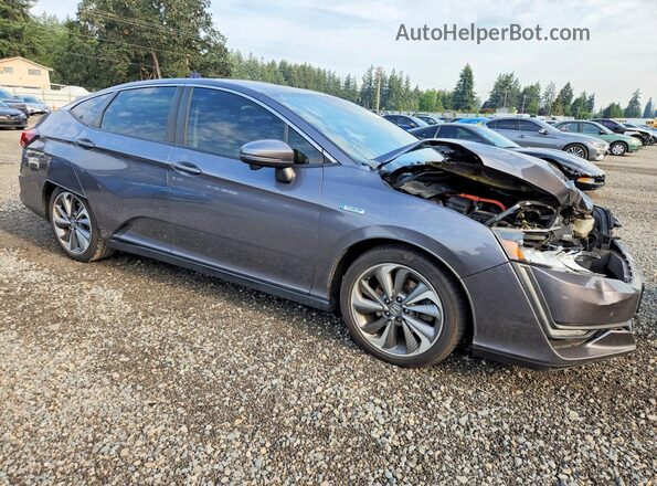 JHMZC5F30JC017862 2018 HONDA CLARITY Gray Առջևի աջ