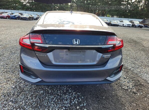 JHMZC5F30JC017862 2018 HONDA CLARITY Gray Հետևի տեսք