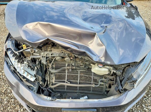 JHMZC5F30JC017862 2018 HONDA CLARITY Gray Սալոնի հետևի տեսք