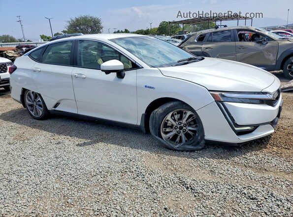 JHMZC5F32KC001213 2019 HONDA CLARITY Белый Передняя правая четверть